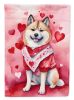 Akita My Valentine Garden Flag Mailbox Flag Decorative Yard Flag Banner Outside Patio Artwork Yard Flower Beds, Garden Size, Multicolor