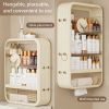 5 Tier Makeup Organizer for Vanity High-Capacity Bathroom Counter Organizer Perfume Organizers Hangable Cosmetic Organizer Display Cabinet Skincare St