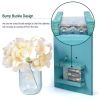 2PCS Wall Hanging Home Decor Mason Jar lights Set,Wall Art Decorations Accessories,LED Wall Sconces with Remote Timer Artificial Yellow Rose