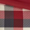 6 Piece Herringbone Duvet Cover Set