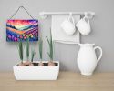 NEW Hyacinths in Color Wall or Door Hanging Prints Aluminum Metal Sign Kitchen Wall Bar Bathroom Plaque Home Decor, 8HX12W, Multicolor