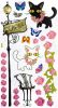 Kitty Couple - Wall Decals Stickers Appliques Home Decor