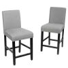 25 Inch Kitchen Chairs with Rubber Wood Legs