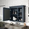 30'' x 28'' Medicine Cabinet, Wall Mounted Bathroom Storage Cabinet, Modern Bathroom Wall Cabinet with Mirror,Medicine Cabinet